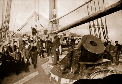 Kanonbåd af Alexandria, 1861-65 af Mathew B. Brady